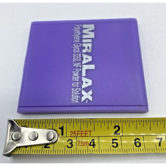 Vintage MiraLAX Pharmacy Compact Mirror Drug Rep Sales Pharma Promo Swag - Picture 9 of 10